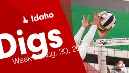 Idaho: Digs from Week of Aug. 30, 2020