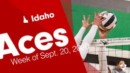 Idaho: Aces from Week of Sept. 20, 2020