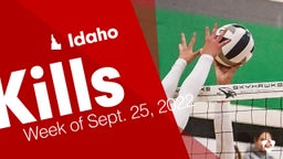 Idaho: Kills from Week of Sept. 25, 2022