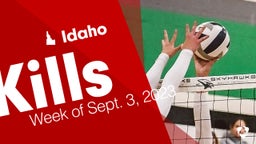 Idaho: Kills from Week of Sept. 3, 2023