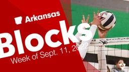 Arkansas: Blocks from Week of Sept. 11, 2022