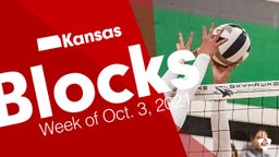 Kansas: Blocks from Week of Oct. 3, 2021