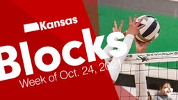 Kansas: Blocks from Week of Oct. 24, 2021