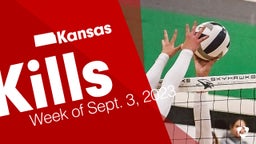 Kansas: Kills from Week of Sept. 3, 2023
