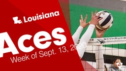 Louisiana: Aces from Week of Sept. 13, 2020