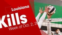 Louisiana: Kills from Week of Oct. 2, 2022