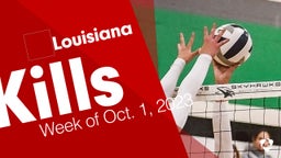 Louisiana: Kills from Week of Oct. 1, 2023