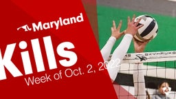 Maryland: Kills from Week of Oct. 2, 2022