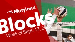 Maryland: Blocks from Week of Sept. 17, 2023