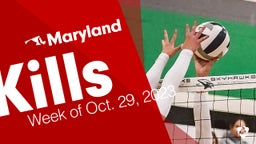 Maryland: Kills from Week of Oct. 29, 2023