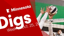 Minnesota: Digs from Week of Oct. 25, 2020