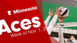 Minnesota: Aces from Week of Nov. 1, 2020