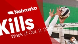 Nebraska: Kills from Week of Oct. 2, 2022