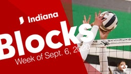 Indiana: Blocks from Week of Sept. 6, 2020