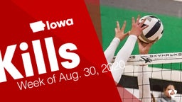 Iowa: Kills from Week of Aug. 30, 2020