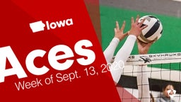 Iowa: Aces from Week of Sept. 13, 2020