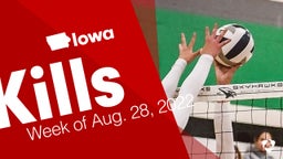 Iowa: Kills from Week of Aug. 28, 2022