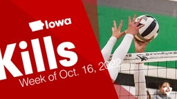 Iowa: Kills from Week of Oct. 16, 2022