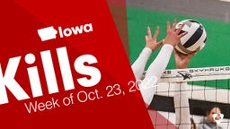 Iowa: Kills from Week of Oct. 23, 2022