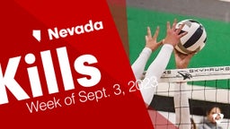 Nevada: Kills from Week of Sept. 3, 2023