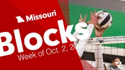 Missouri: Blocks from Week of Oct. 2, 2022