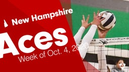 New Hampshire: Aces from Week of Oct. 4, 2020