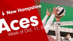 New Hampshire: Aces from Week of Oct. 11, 2020