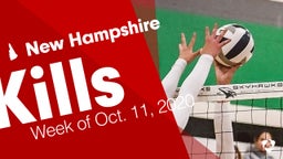 New Hampshire: Kills from Week of Oct. 11, 2020