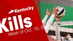 Kentucky: Kills from Week of Oct. 10, 2021