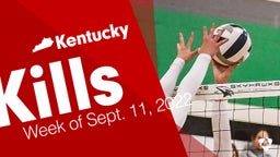 Kentucky: Kills from Week of Sept. 11, 2022