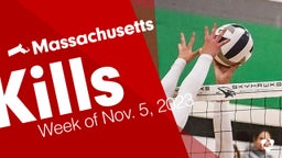 Massachusetts: Kills from Week of Nov. 5, 2023
