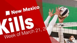 New Mexico: Kills from Week of March 21, 2021