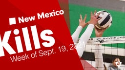 New Mexico: Kills from Week of Sept. 19, 2021