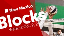 New Mexico: Blocks from Week of Oct. 2, 2022