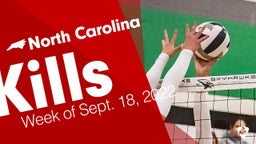 North Carolina: Kills from Week of Sept. 18, 2022