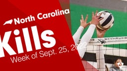 North Carolina: Kills from Week of Sept. 25, 2022