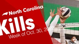 North Carolina: Kills from Week of Oct. 30, 2022