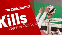 Oklahoma: Kills from Week of Oct. 3, 2021
