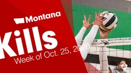 Montana: Kills from Week of Oct. 25, 2020