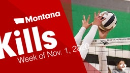 Montana: Kills from Week of Nov. 1, 2020