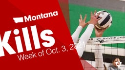 Montana: Kills from Week of Oct. 3, 2021