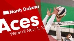 North Dakota: Aces from Week of Nov. 1, 2020