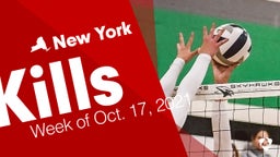 New York: Kills from Week of Oct. 17, 2021