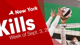 New York: Kills from Week of Sept. 3, 2023