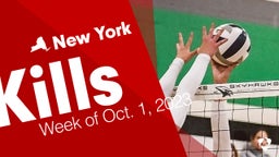 New York: Kills from Week of Oct. 1, 2023