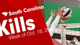 South Carolina: Kills from Week of Oct. 18, 2020