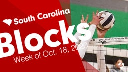South Carolina: Blocks from Week of Oct. 18, 2020