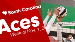South Carolina: Aces from Week of Nov. 1, 2020