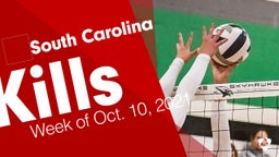 South Carolina: Kills from Week of Oct. 10, 2021
