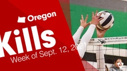 Oregon: Kills from Week of Sept. 12, 2021